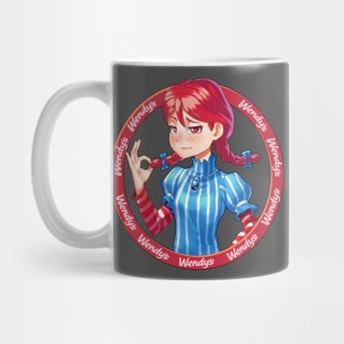 Smug Wendy's (Badge) Mug